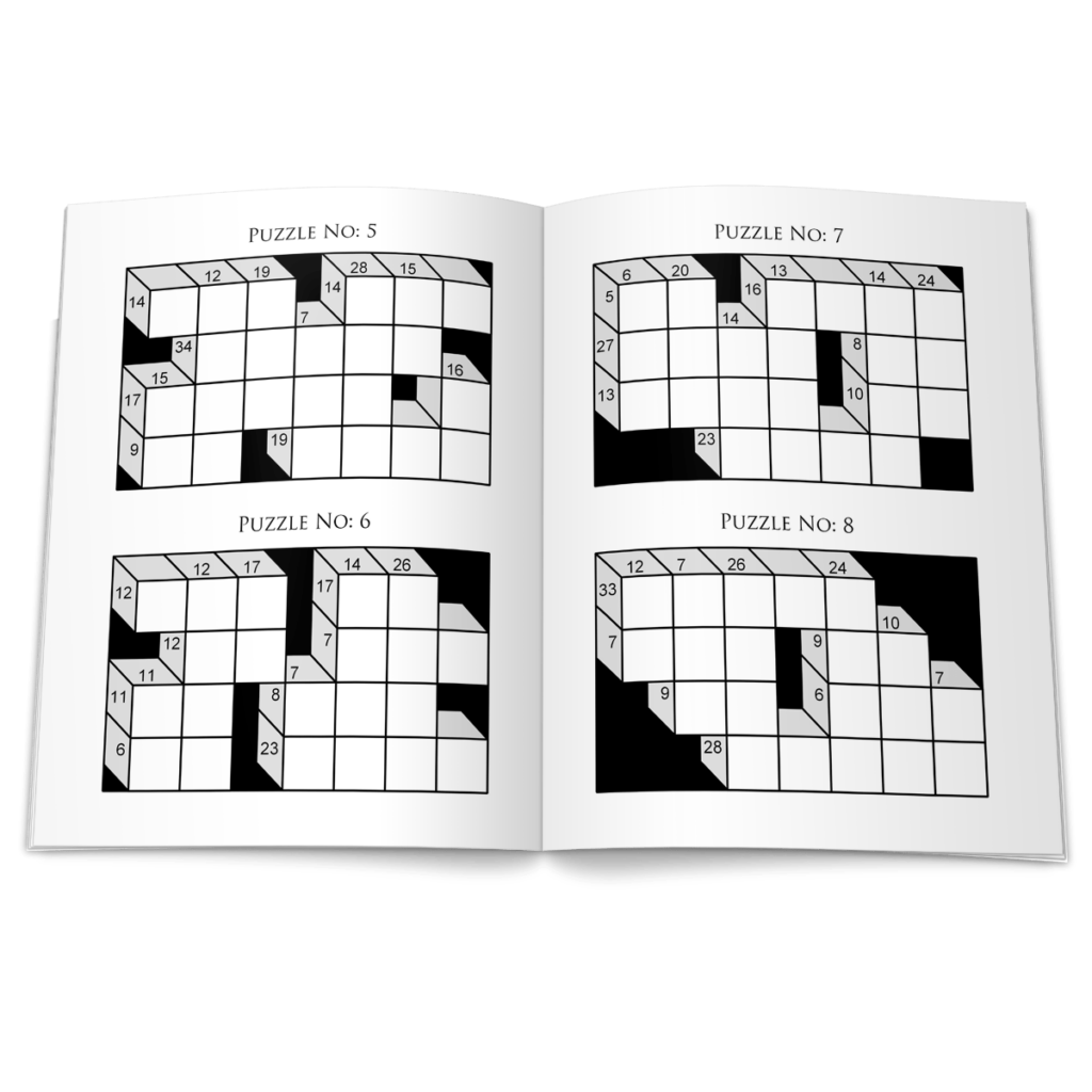 Large Print Kakuro Puzzles Book 1