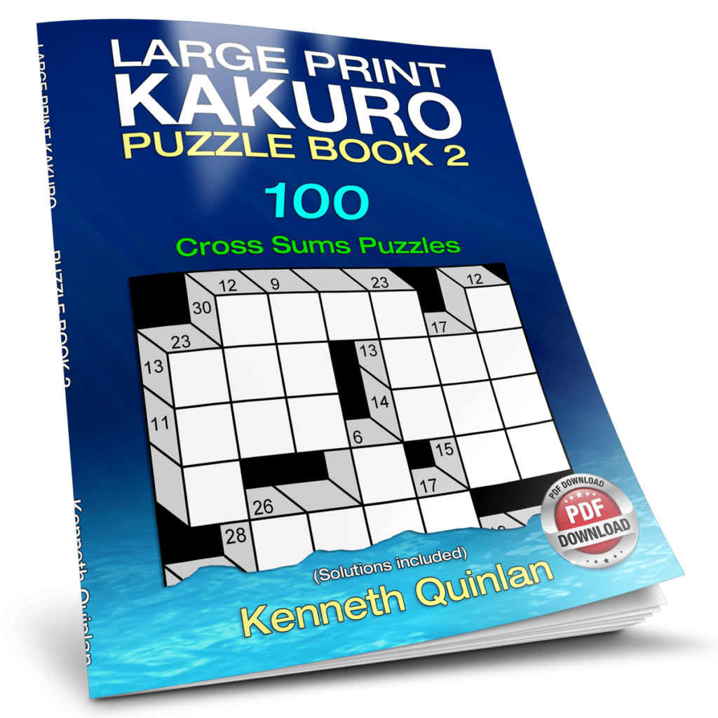 Large Print Kakuro Puzzles Book 2