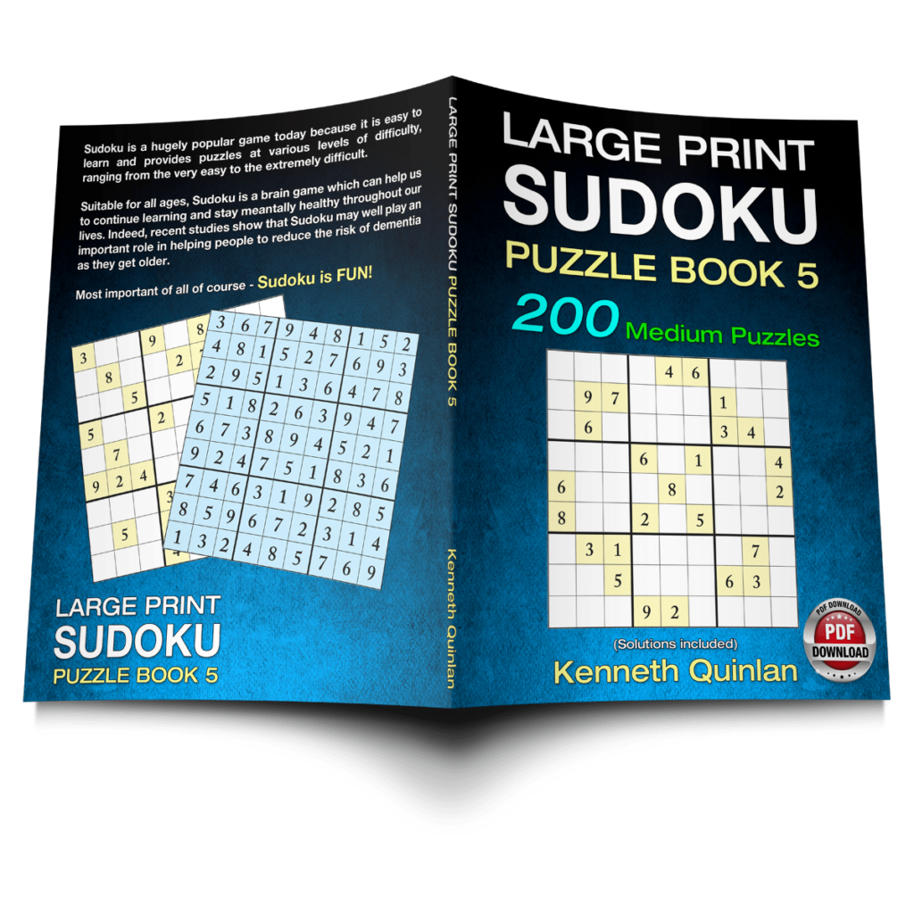Large Print Sudoku Puzzles Book 5