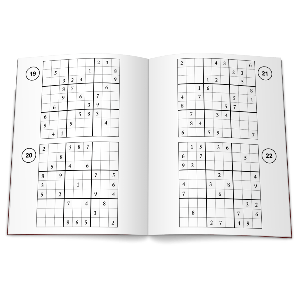 Large Print Sudoku Puzzles Book 6