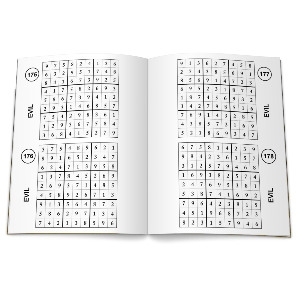 Large Print Sudoku Puzzles Book 8