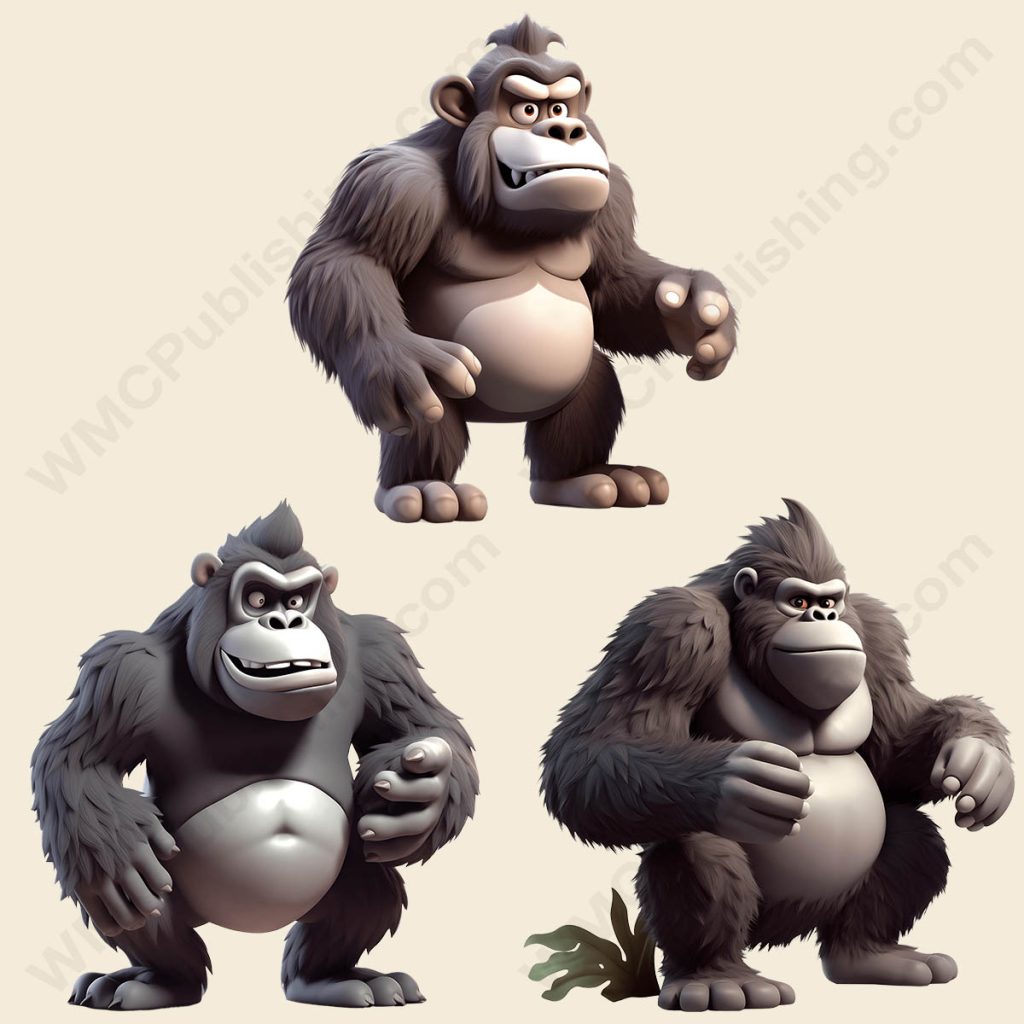 Cartoon Gorilla