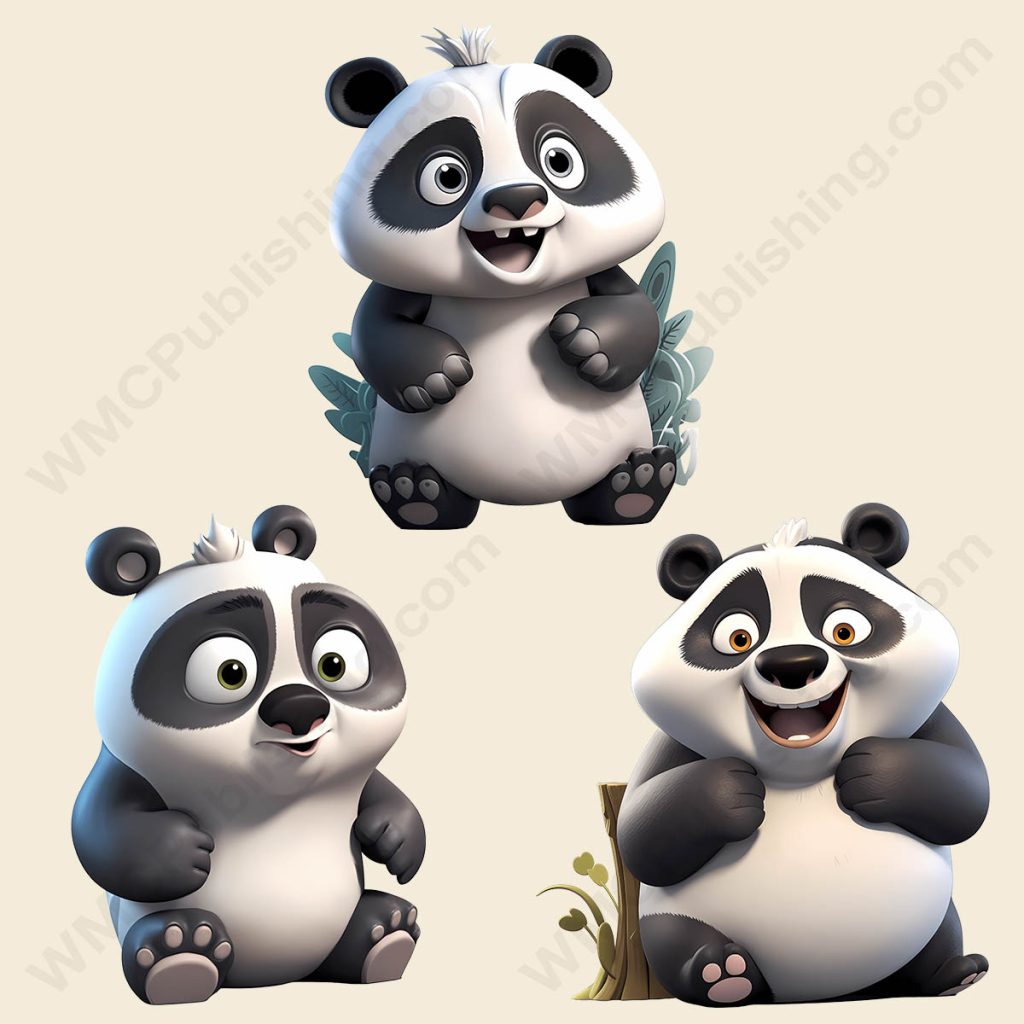 Cartoon Panda Bear