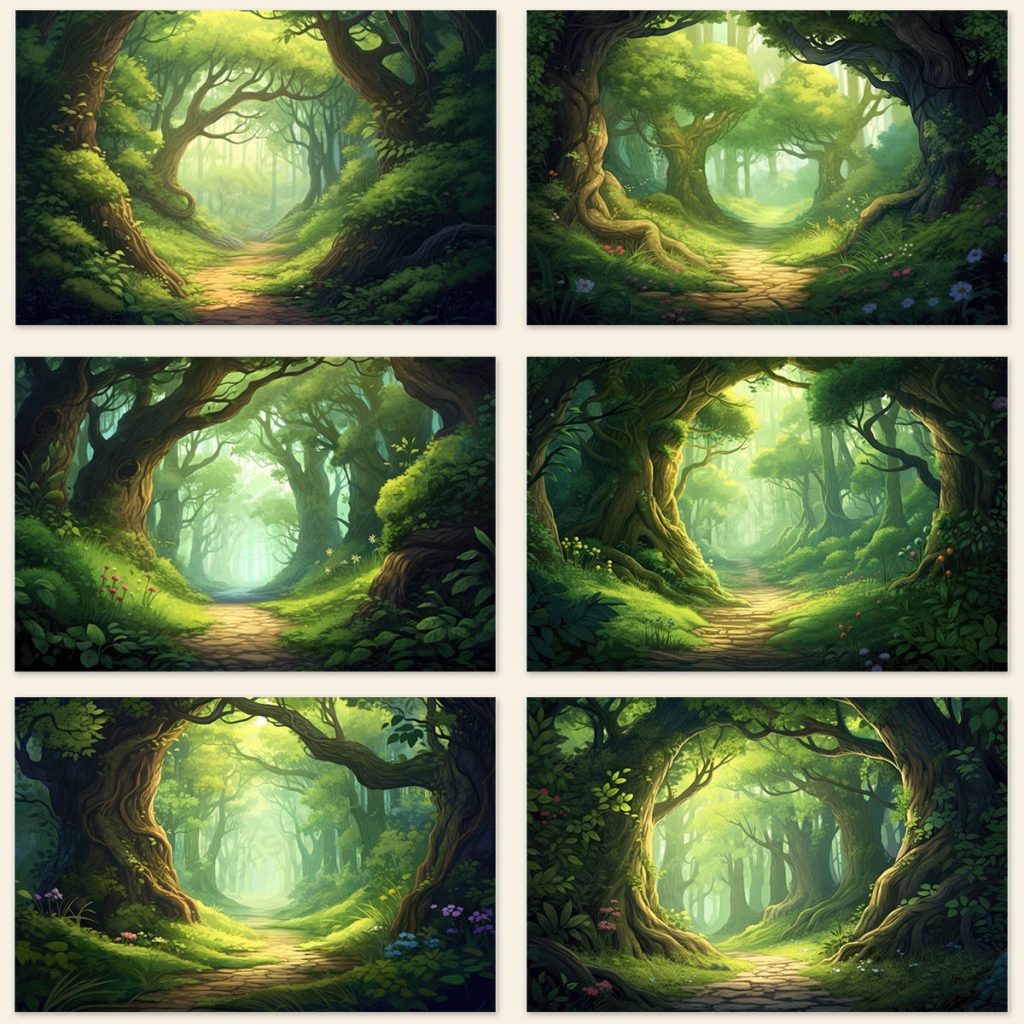 Mystical Forest Path